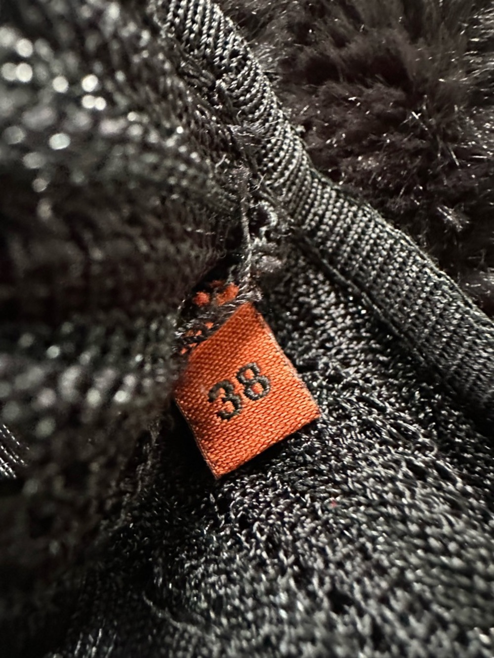 Missoni Black Sleeveless Ribbed Knit Midi Dress - Picture 3 of 4